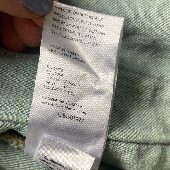 🆕 Anthropologie Pilcro Comeback Boyfriend Denim Jacket - Picture 10 of 12